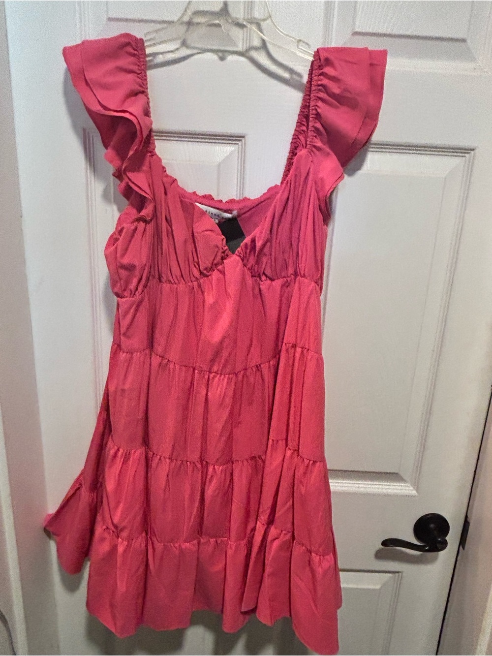 Endless Rose Fuchsia Tiered Ruffle Dress NWT